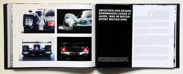 Vergleich 917 und 917 - Buch "Mythos Le Mans - Die Porsche-Sieger. Autos - Technik - Fahrer"