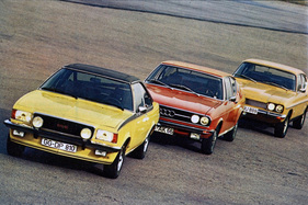 Vergleichstest Audi 100 S Coupé, Ford Capri 3000 GXL und Opel Commodore GS/E