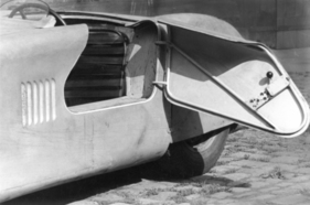 Veritas BMW (1947) - knapper Einstieg, man beachte den rudimentären Sitz