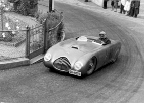 Veritas BMW (1948) - Halter beim Bergrennen Rheineck-Walzenhausen im Jahr 1949