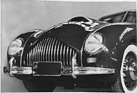 Veritas Coupé (1950) - mit feinen, schmalen Vertikalstreifen - Genfer Autosalon 1950