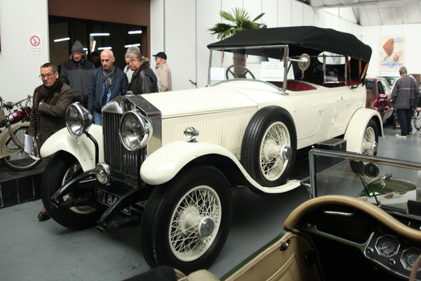 Versteigerung Oldtimer Galerie Toffen am 28. November 2015 - der Rolls-Royce Phantom I Tourer wurde nachgemeldet