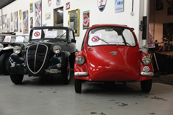 Versteigerung Toffen vom 1. Dezember 2012 - Die Heinkel Kabine von 1957 konnte nur unter Vorbehalt zugeschlagen werden
