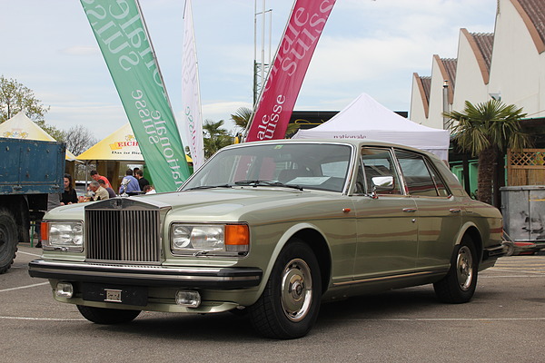 Versteigerung der Oldtimer Galerie in Toffen am 28. April 2012 - der nachträglich eingelieferte Rolls-Royce Silver Spirit konnte nicht verkauft werden