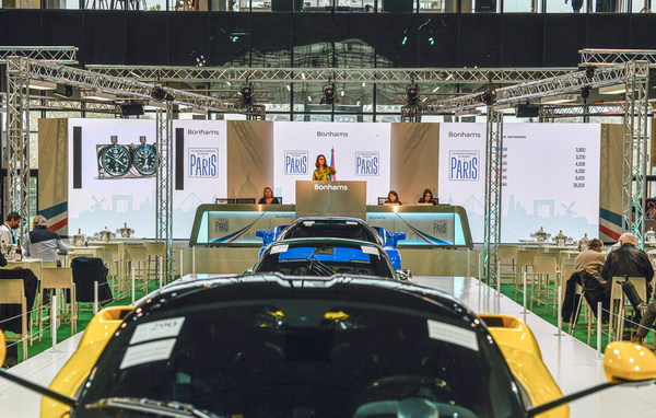 Versteigerung von Automobilia - Bonhams-Versteigerung "Les Grandes Marques du Monde au Grand Palais Paris" am 3. Februar 2022