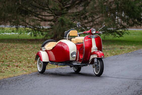 Vespa 150 Super VBC with Sidecar (1966) - als Lot 02 an der Bonhams Scottsdale Versteigerung am 25. Januar 2024