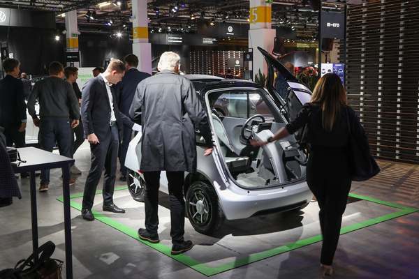 Viel Andrang beim Microlino - Auto Zürich 2022