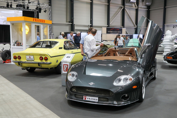 This Spyker C8, originally delivered to Switzerland, attracted a lot of attention at Franks Originale - Swiss Classic World Lucerne 2023