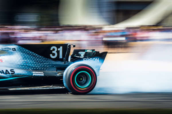 Viel Formel1 Action am Goodwood Festival of Speed 2019