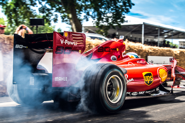Viel Formel1 Action am Goodwood Festival of Speed 2019
