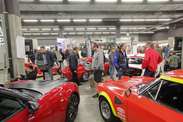 Viel Interesse an der Abarth-Sonderschau - Oldtimermesse St. Gallen am 30. Oktober 2016