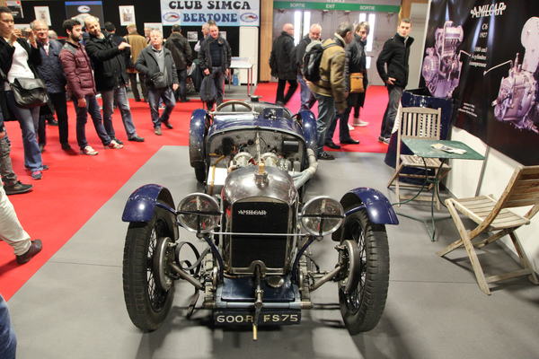 Viel Interesse für den Sechszylinder-Amilcar - Rétromobile Paris 2017
