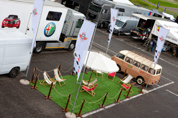 Viel Lager, wenig Fahrer, und ein schöner Alfa Romeo Romeo 2 - Red Bull Ring Classics 2023