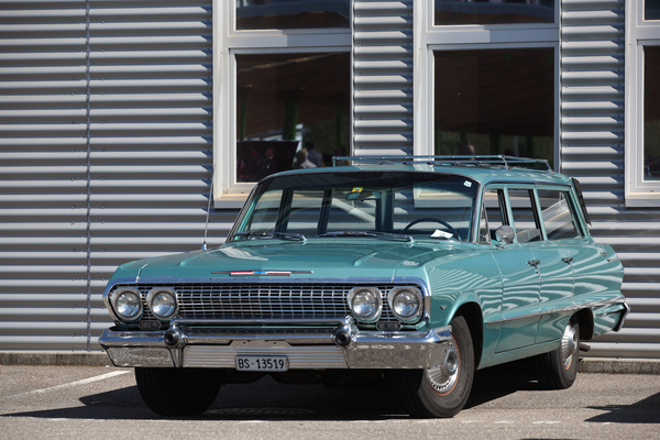 Viel Platz im Chevrolet Kombi - 2. TCS Youngtimer und Classictreffen in Pratteln 2016