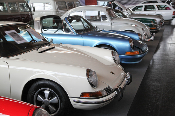 Viele Porsche, aber auch VW und Mercedes-Benz - Klassikwelt Bodensee 2016