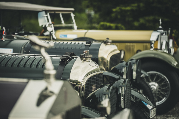 Viele Vorkriegsautos - Arlberg Classic 2017