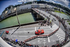 Viele Zuschauer bei schönsten Wetter beim Stadt-Grandprix in Salzburg Viele Zuschauer bei schönsten Wetter beim Stadt-Grandprix in Salzburg