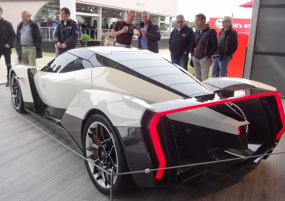 Viele moderne Studien wurden präsentiert - Goodwood Festival of Speed 2017