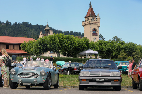 Vielfalt - Austin-Healey 3000 und Opel Manta der zweiten Generation - Albisgütli Classics Cars & Bikes Juli 2025