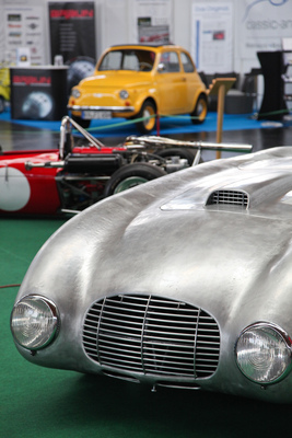 Vielfalt - Nachkriegsrennwagen und Fiat 500 - Klassikwelt Bodensee 2016