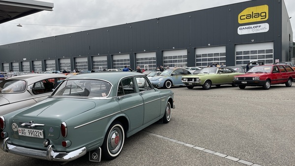 Image: Diversity on the classic car parking lot - 10th Calag classic car meeting 2024