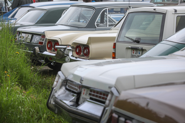 Vielfalt in der Heckgestaltung - Albisgütli Classic Cars & Bikes April 2023