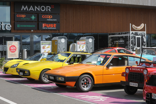 Vielfalt live - Diavolino, Matra-Simca Bagheera und Opel Speedster - Fantastic Plastic in Rickenbach 2023