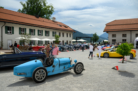 Vielfalt war bei der ersten Austragung des Concours of Elegance Germany 2024 im Gut Kaltenbrunn angesagt