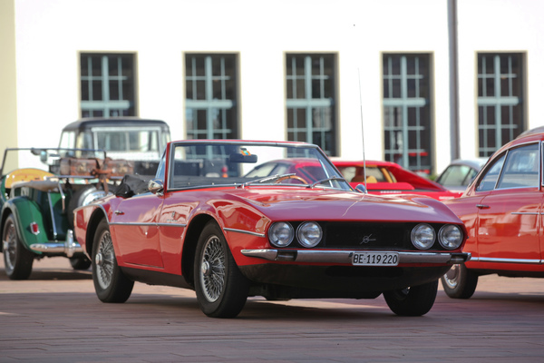 Bild Vielleicht der seltenste Wagen vor Ort - Triumph TR5 "Ginevra" von Giovanni Michelotto als Entwurf für den TR6 vorgeschlagen und 1968 in Genf gezeigt - Emil Frey Classics / Zwischengas.com Oldtimer-/Youngtimer-Saisonabschluss-Brunch 2019