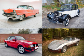 Vier Autos der Oldtimer-Auktion Catawiki bis zum 20. Dezember 2021