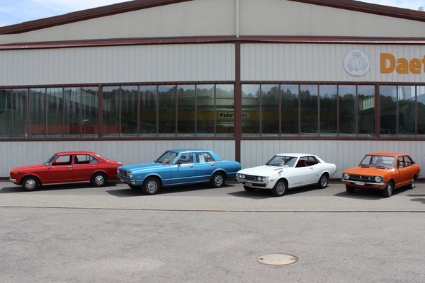 Vier Toyotas zur Auswahl - Japaner Young- und Oldtimertreffen Bleienbach 2016