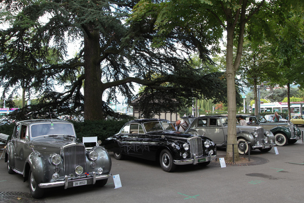 Bild Vier mal Bentley - verschiedene Modelle und Karosseriebauer - Zurich Classic Car Award ZCCA 2017