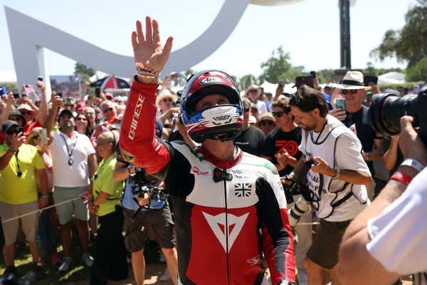 Vierfach-Weltmeister Carl Fogarty - Goodwood Festival of Speed 2025