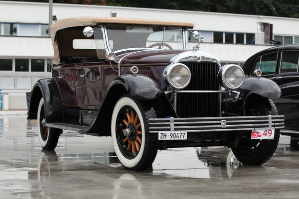 Viersitziges Cabriolet von Cadillac - Dolder Classics September 2015