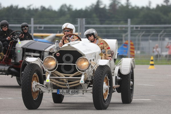 Vintage-Racing auf dem Rundkurs - American La France - Klassikwelt Bodensee 2024