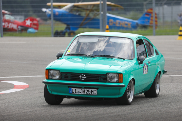 Vintage-Racing auf dem Rundkurs - Opel Kadett C Coupé - Klassikwelt Bodensee 2024