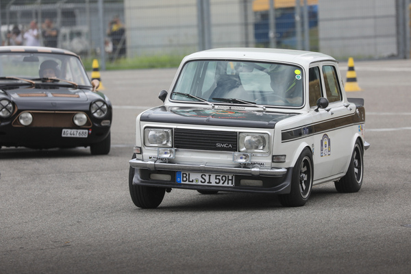 Vintage-Racing auf dem Rundkurs - Simca Rallye 2 - Klassikwelt Bodensee 2024