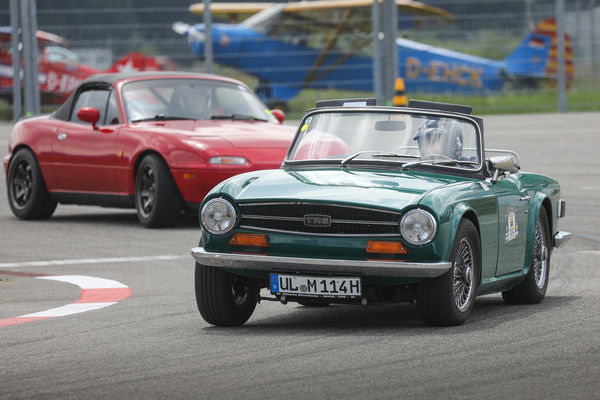 Vintage-Racing auf dem Rundkurs - Triumph TR6 - Klassikwelt Bodensee 2024