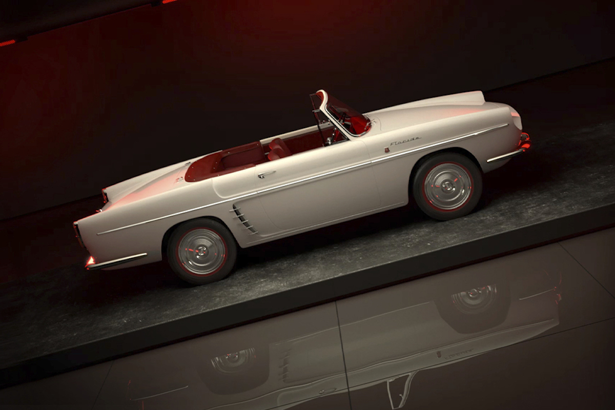 Virtuelles Renault-Museum "The Originals" – Renault Floride (1961) – virtuelles Abbild