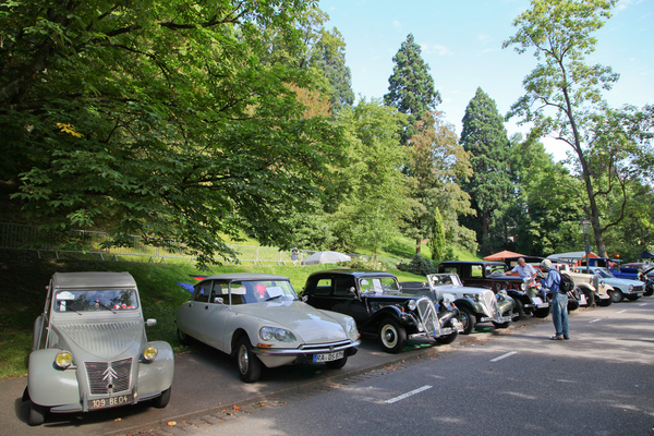 Vive la France - French classics were represented in large numbers - at the 40th Oldtimer-Meeting Baden-Baden 2016