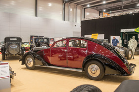 Voisin C25 Aerdyne (1934) - mit ingenieusem Schiebedach, Teil der Avion-Voisin-Sonderschau - Retro Classics Stuttgart 2020
