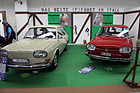 Volkswagen 411 LE Variant (1971) - mit Echtleder-Interieur und Fuchsfelgen auf dem Stand der 411-er-Freunde (Techno Classica 2013)