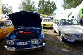 Volkswagen 412 (1973) beim Treffen zum 50-jährigen Jubiläum – Classic Days Düsseldorf 2022