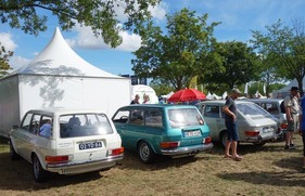 Volkswagen 412 E Variant (1973) beim Treffen zum 50-jährigen Jubiläum – Classic Days Düsseldorf 2022