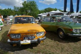 Volkswagen 412 LS (1974) beim Treffen zum 50-jährigen Jubiläum – Classic Days Düsseldorf 2022