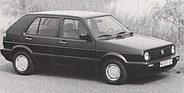 Volkswagen Golf 1,3-Liter - 55 PS (DIN) (1990)