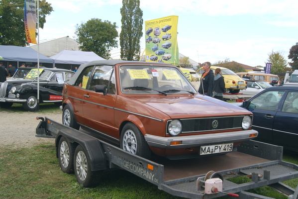 Volkswagen Golf GL Cabriolet (1979) – angeblich das älteste bekannte Exemplar in Europa – Veterama Mannheim 2022