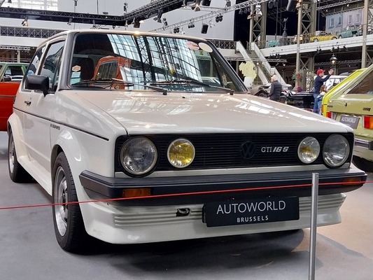 Bild Volkswagen Golf GTI 16 S Oettinger (1980) – Sondermodell für den französischen Markt – Sonderausstellung "50 Years of Golf" in der Autoworld Brüssel