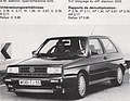 Volkswagen Golf GTI G 60 - Rallye 1,8-Liter - 160 PS (DIN) Einspritzung/Lader (1990)