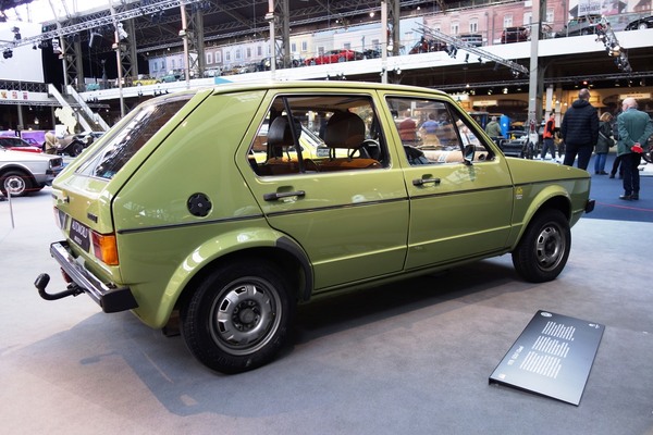 Volkswagen Golf L Diesel (1978) – Sonderausstellung "50 Years of Golf" in der Autoworld Brüssel